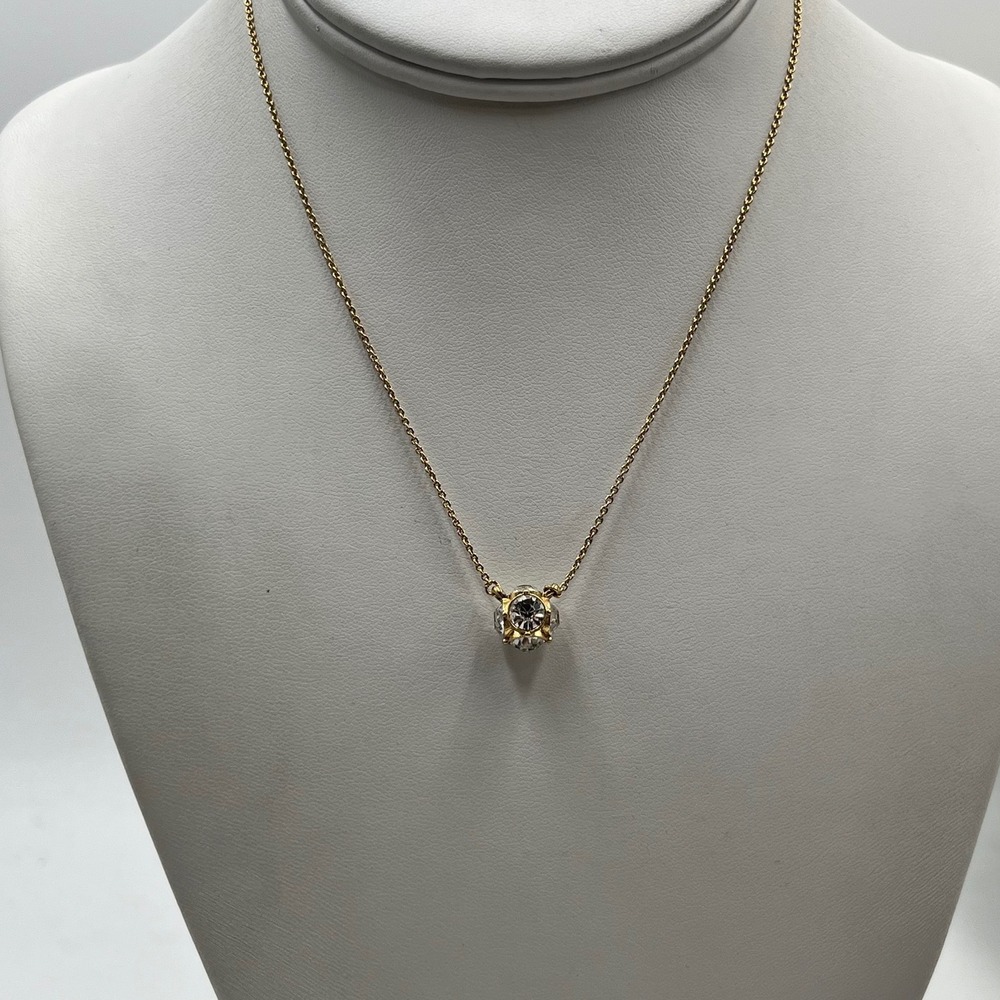 Kate Spade New York Designer "Lady Marmalade" Mini‎ Pendant Necklace